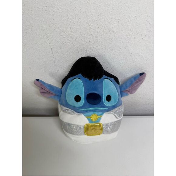 Disney Stitch as Elvis 8" Squishmallows Plush Doll/Toy Lilo Kellytoy 2023 *Notes - Picture 1 of 5